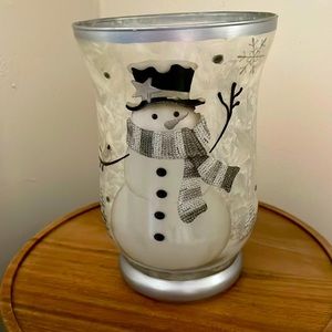 Snowman Candle Holder